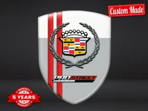 Cadillac Adesivi Parabrezza Auto Resistenti Limitati Pregiati ST
